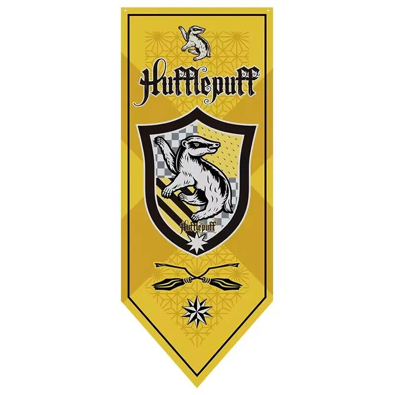 Harald Potter Hogwarts Flaggen 40x120cm Zauber Film Dekoration Geschenk Party