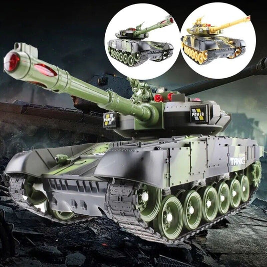 Ferngesteuerter Panzer Krieg Turm Drehbar Spielzeug Kinder Jungen Fernbedienung