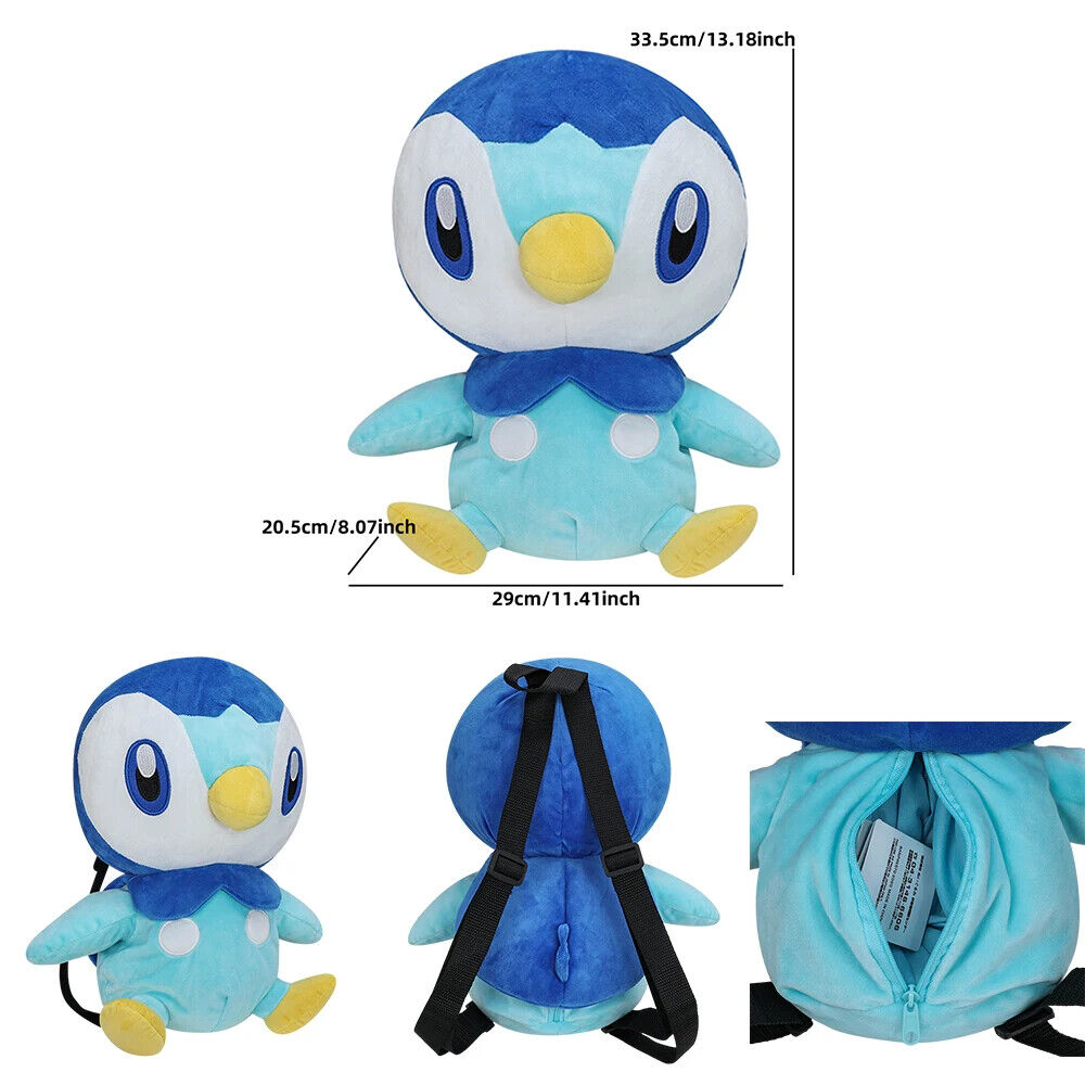 Pokemon Pikachu Snorlax ... Plüschrucksack weicher niedlicher Rucksack Pokemon