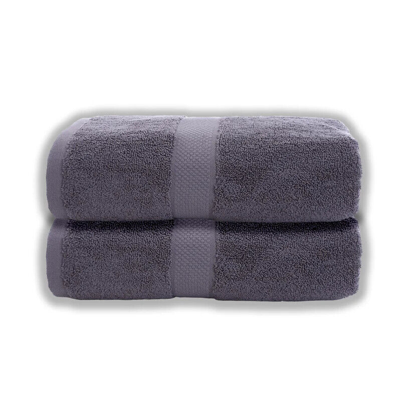 HABO 2/4/6  Baumwolle Handtücher Frottee Dusche Baden Handtuch Grau Weiß Hände