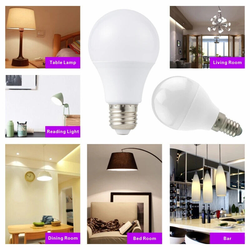 E27 E14 Led-Birne Glühbirne Warmweiß Kaltweiß 20 W 18 W 15 W 12 W 9 W 6 W 3 W