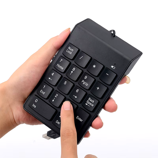 HABO Tastenblock USB Kabel PC Laptop Numerische Tastatur Büro Arbeiten 