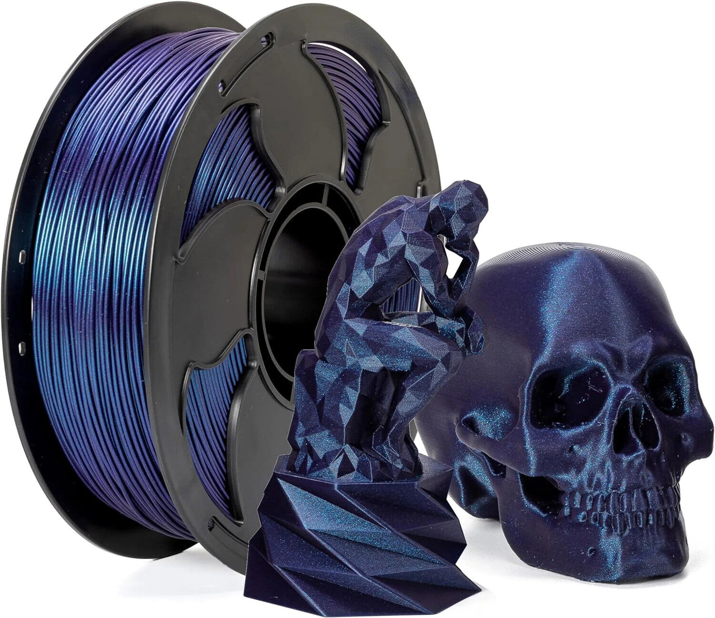PLA Filament 1,75mm 3D Drucker Farbwechsel Glänzend 1kg/250g Spule 3D Drucker