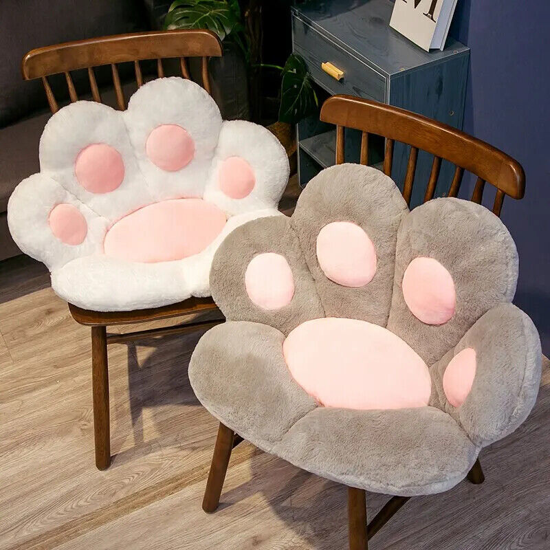 HABO 70cm Katze Hunde Pfote Plüsch Stuhl Kissen Dekoration Kuscheltier Weich