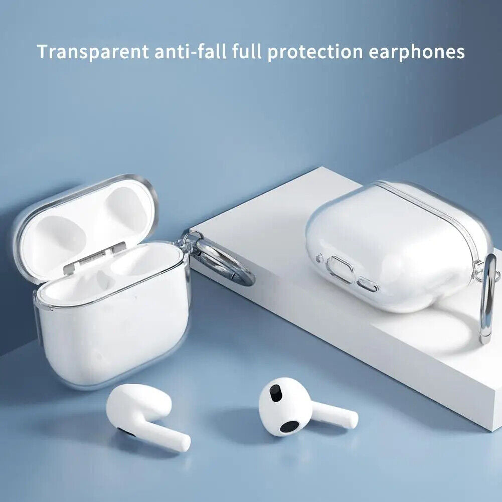 HABO Case Airpods transparente Schutzhülle für Airpods 4 Klare Abdeckung