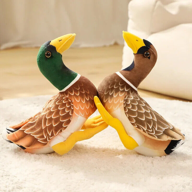 HABO 29Cm Ente Plüschtier Realistisch Kuscheltier Schwimmen Geschenk Kinder