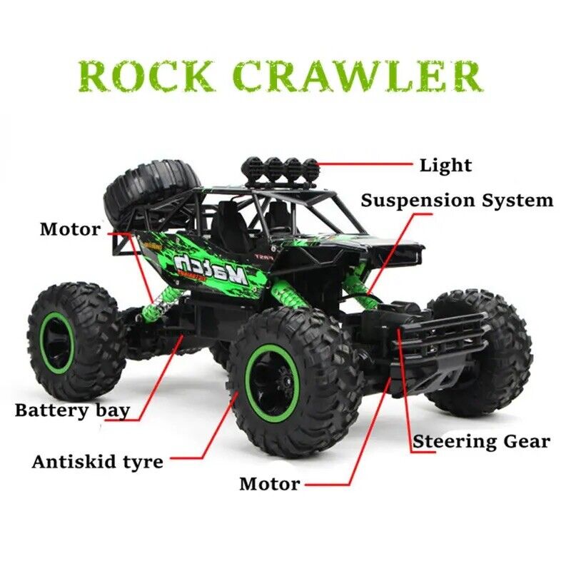 Ferngesteuertes Auto 2,4 GHz 1:16 RC Truck Spielzeug Kinder Jungen Fernbedienung