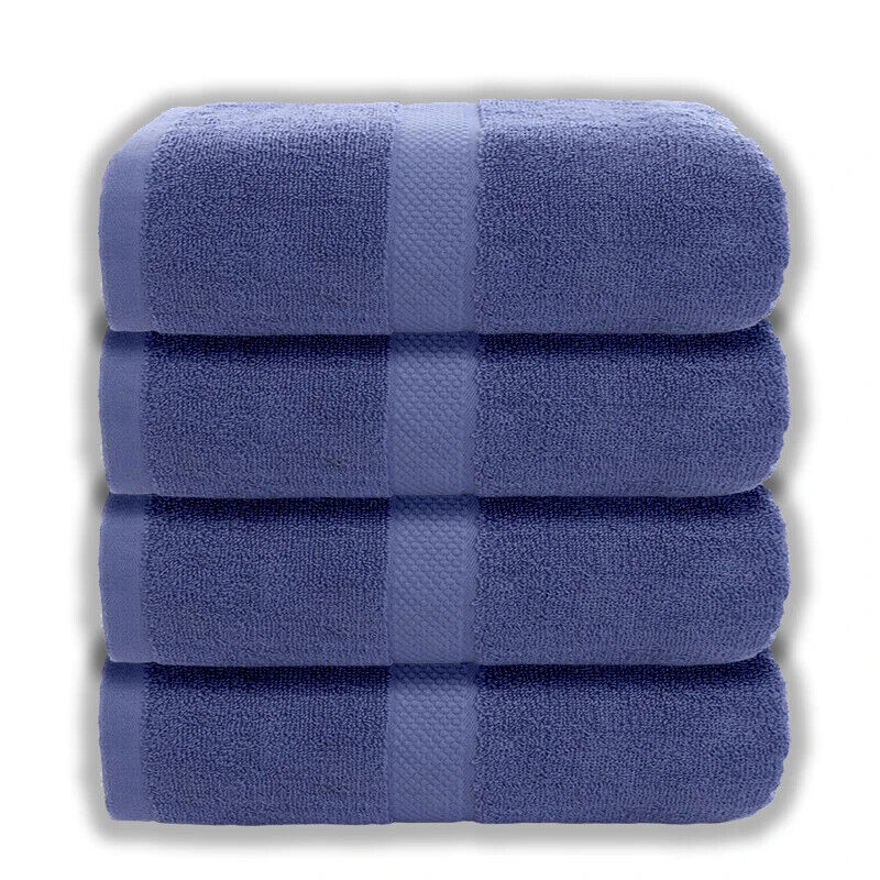 HABO 2/4/6  Baumwolle Handtücher Frottee Dusche Baden Handtuch Grau Weiß Hände