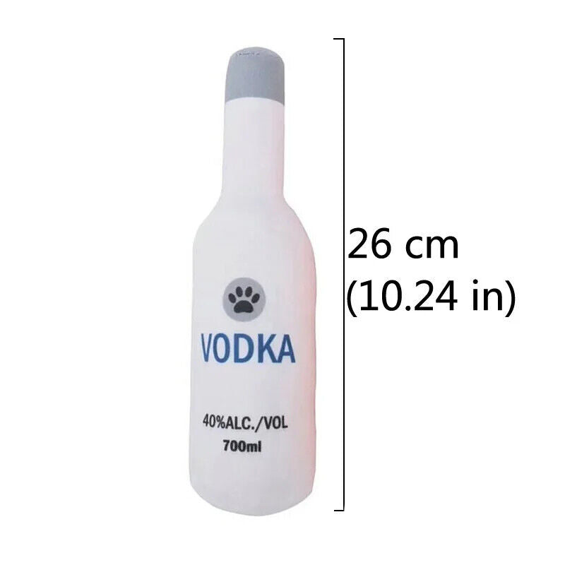 Hunde Spielzeug Flaschen Weinflasche Whisky Vodka Bierflasche Haustier Lustig