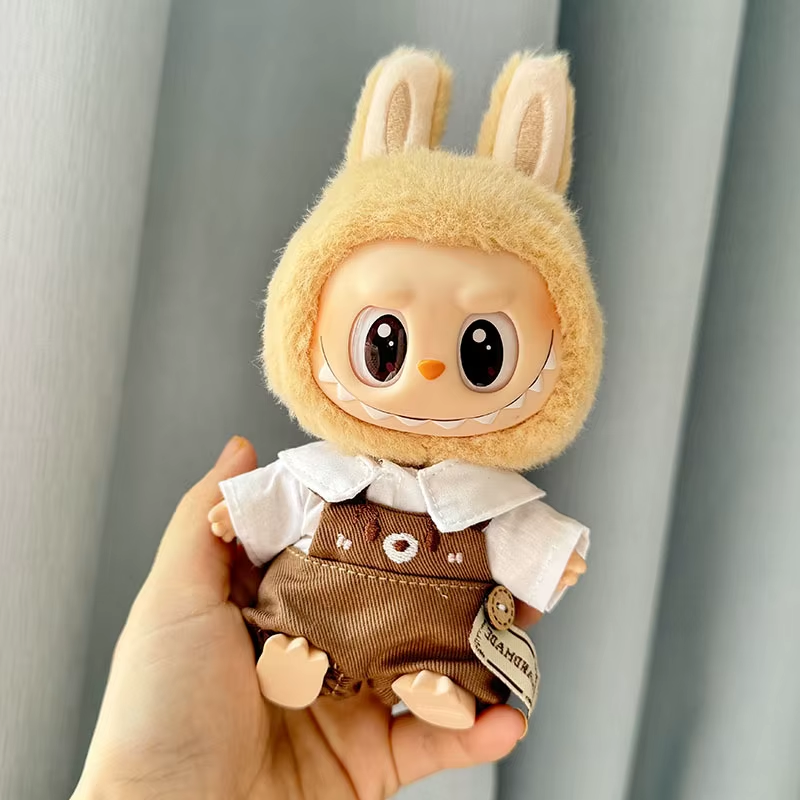 Mini Plüsch Puppe Kleidung Outfit Geschenk für Mädchen 