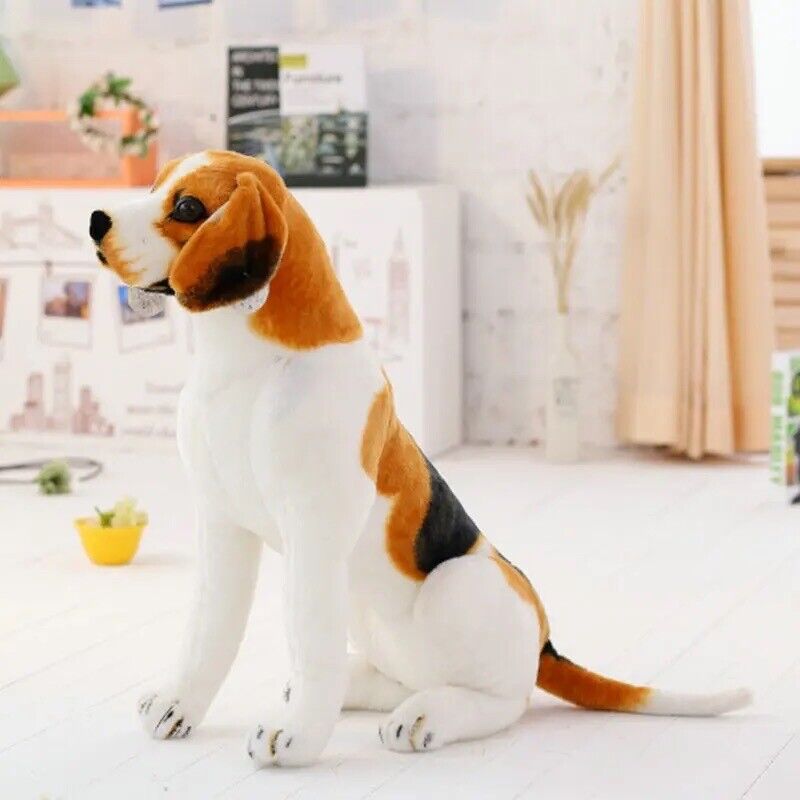 Hund Plüschtier 90cm Riesig Groß Stofftier Kinder Geschenk Deko