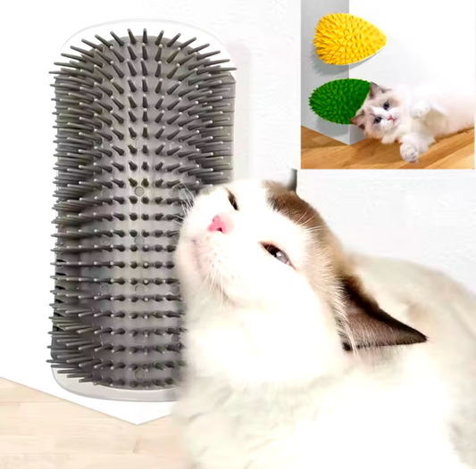 Katzenkratzer Massagegerät für Katzen und Hunde Bürste zum Kratzen Katzenpflege
