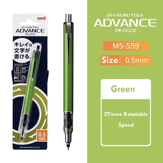 HABO Druckbleistift 0,5 mm – Automatische Rotation für Zeichnung & Schreiben