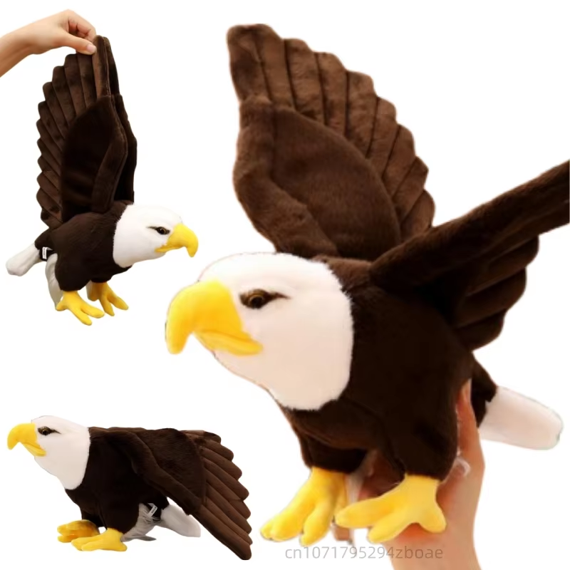 HABO 60/90Cm Adler Kuscheltier Plüschtier Realistisch Deutschland Puppe Riesig