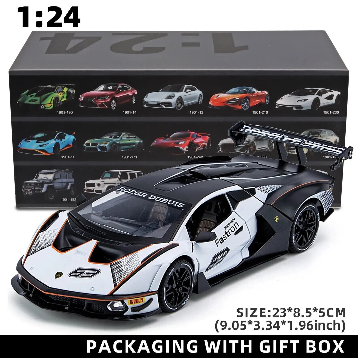 Lamborghini Modell Auto Maßstab 1:24 detailgetreu Ton und Lichteffekte