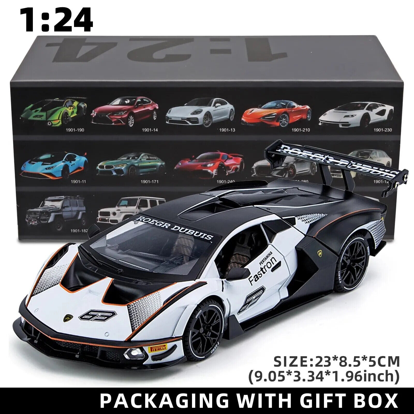 Lamborghini Modell Auto Maßstab 1:24 detailgetreu Ton und Lichteffekte