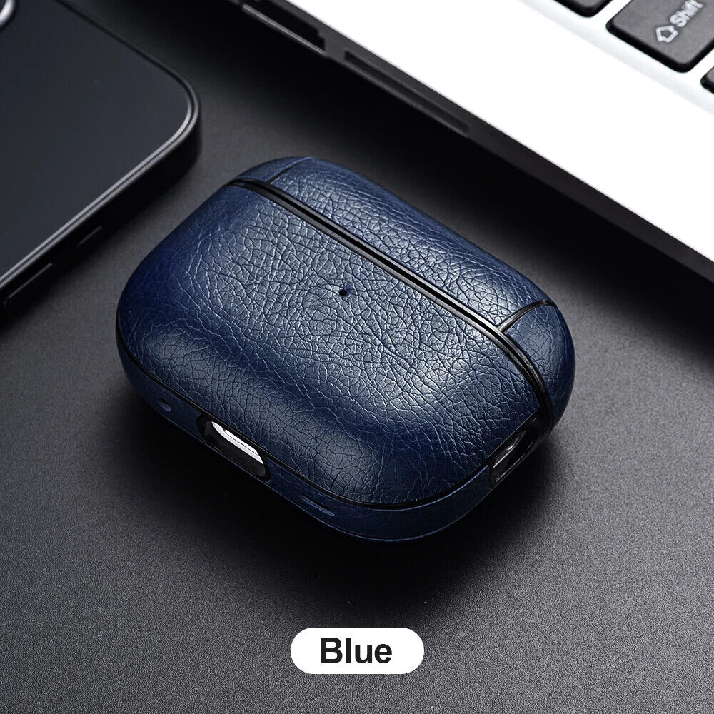 HABO Airpods Schutzhülle Kunstleder Case für Airpods Business Abdeckung 