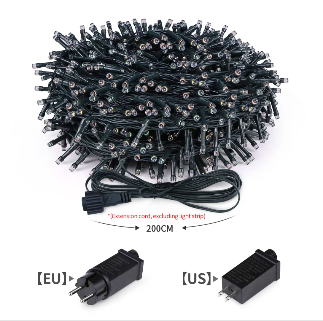 Lichterkette für Weihnachten LED Licht Dekoration 10 - 100 meter outdoor Baum