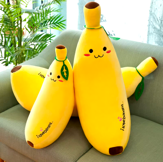 Banane Kuscheltier Plüschtier Bananen Kissen Baumwolle Spielzeug Obst