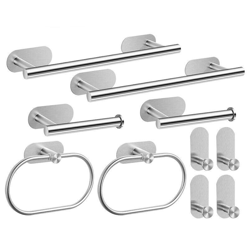 HABO Badezimmer-Hardware-Set aus Edelstahl 304 Gebürstetes Nickel Handtuchhalter