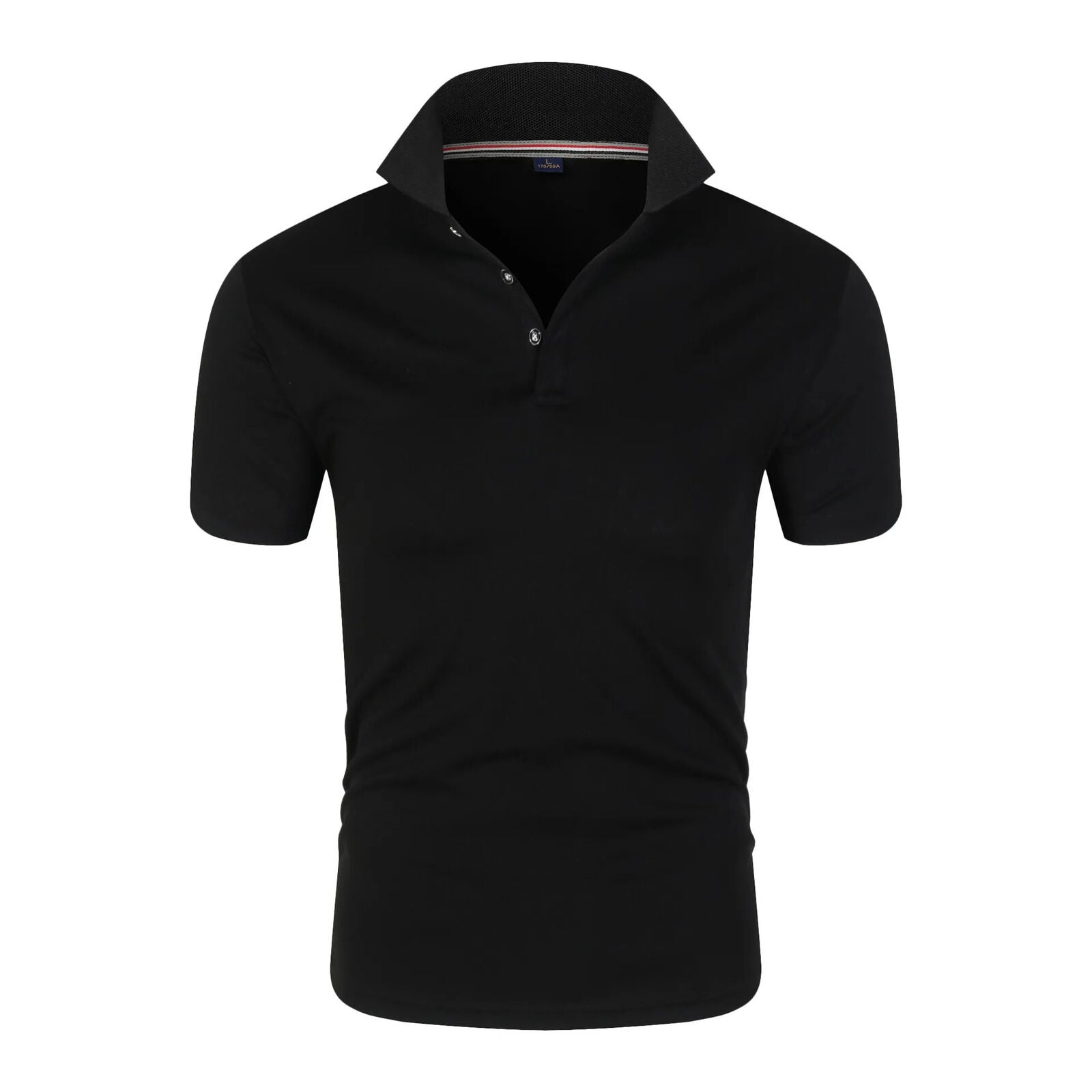 HABO Urbanes Herren-Polo Shirt Schlankes Design mit Klassischem Streifen Detail