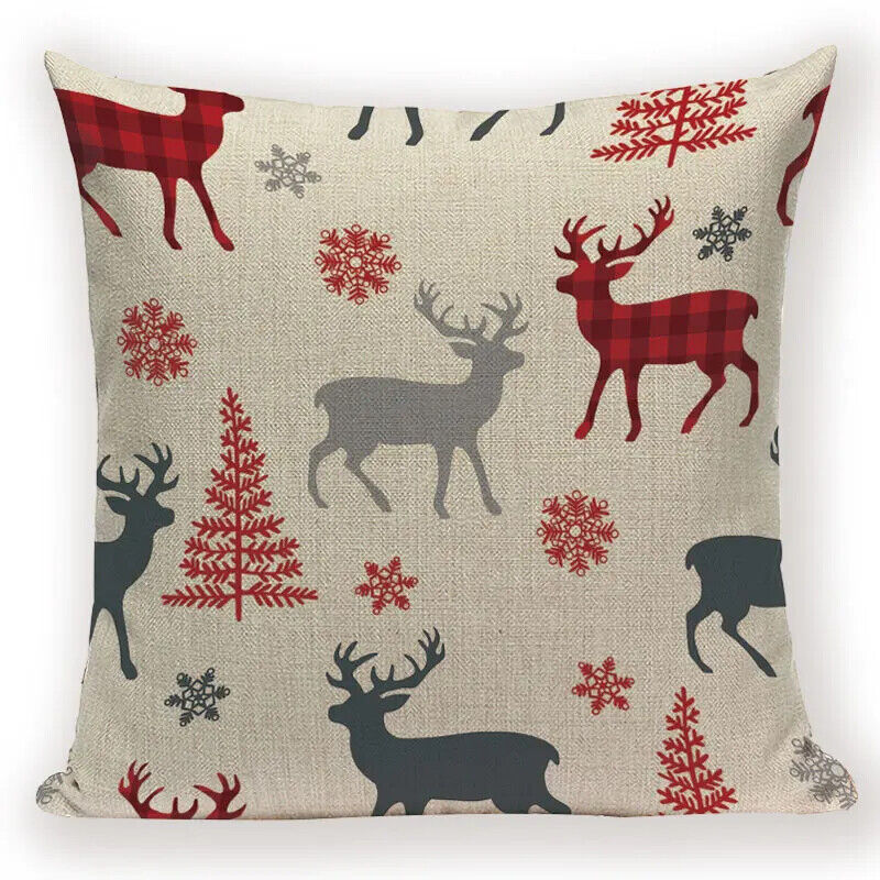 Weihnachtliche Kissenbezüge Weihnachtsdekorationen Kissen Christmas Geschenk