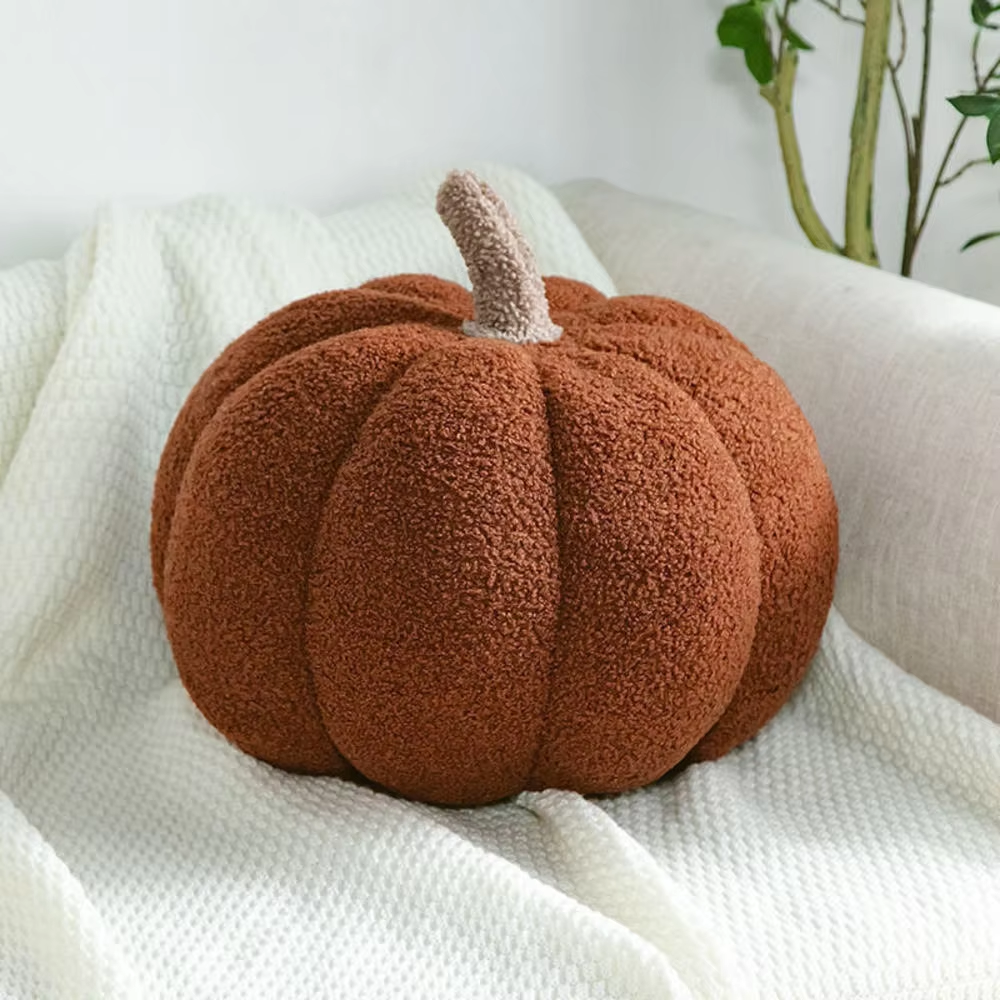 HABO 20cm Kürbis Kissen Herbst Halloween Kuscheltier Plüsch Dekoration Stofftier