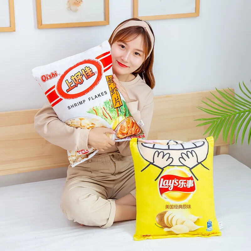 Nudeln Plüsch Kissen Süßigkeiten Hot dogs Chips Geschenke Plüsch Spielzeug