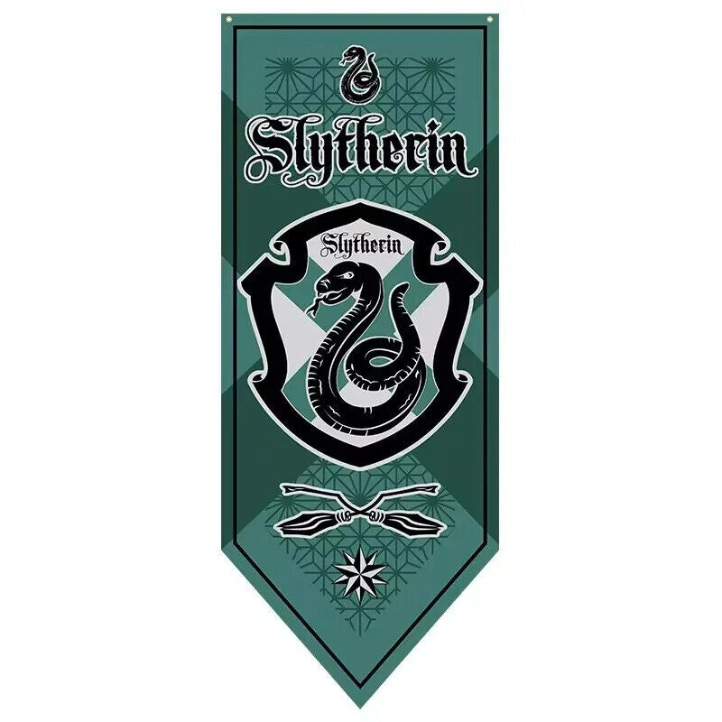 Harald Potter Hogwarts Flaggen 40x120cm Zauber Film Dekoration Geschenk Party