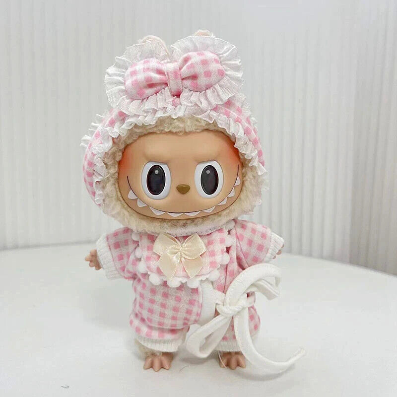 Nette Mini Plüsch Puppe Kleidung Outfit Zubehör für Idolpuppen