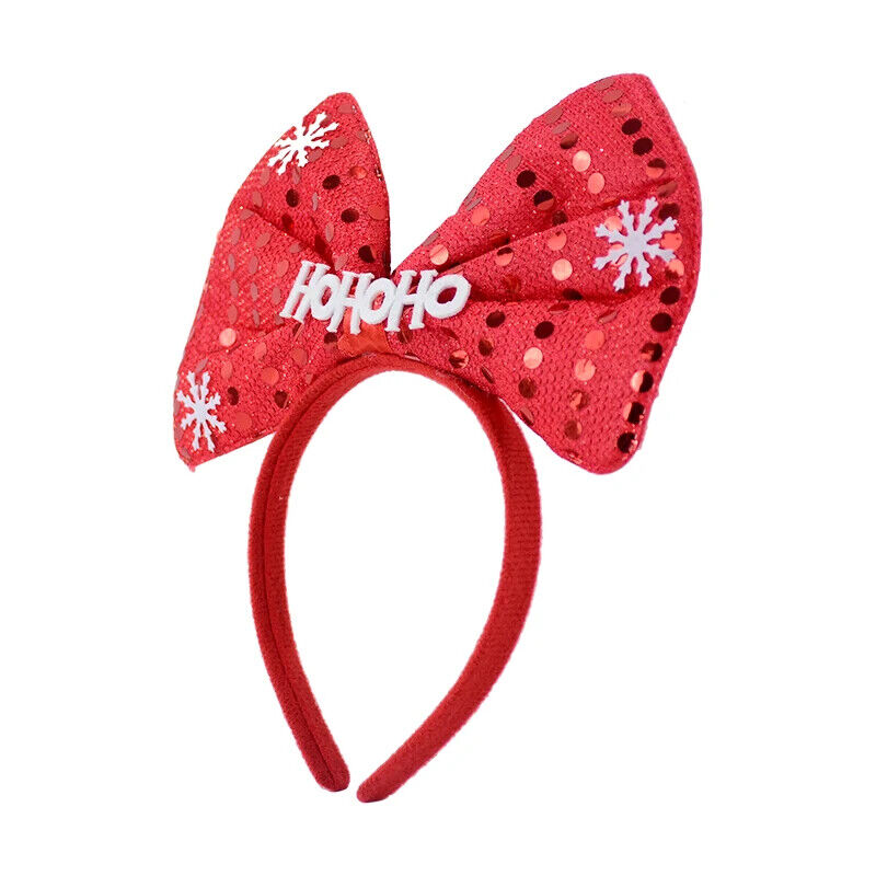 Weihnachten Stirnband Dekoration Weihnachtsmann Lustig Elch Xmax Baum Haarschmuc