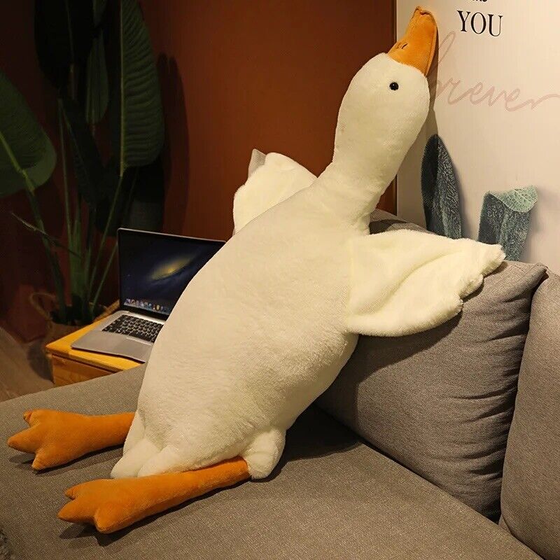 Gans Plüschtier Ente 130cm Riesig Groß Stofftier Kinder Geschenk Realistisch