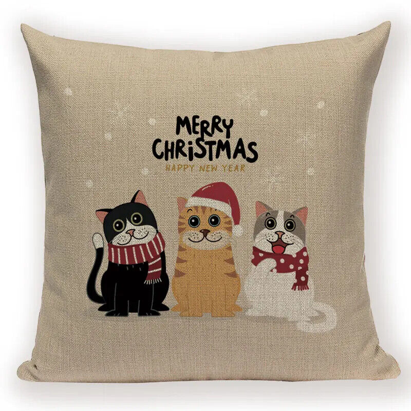 Weihnachtliche Kissenbezüge Weihnachtsdekorationen Kissen Christmas Geschenk