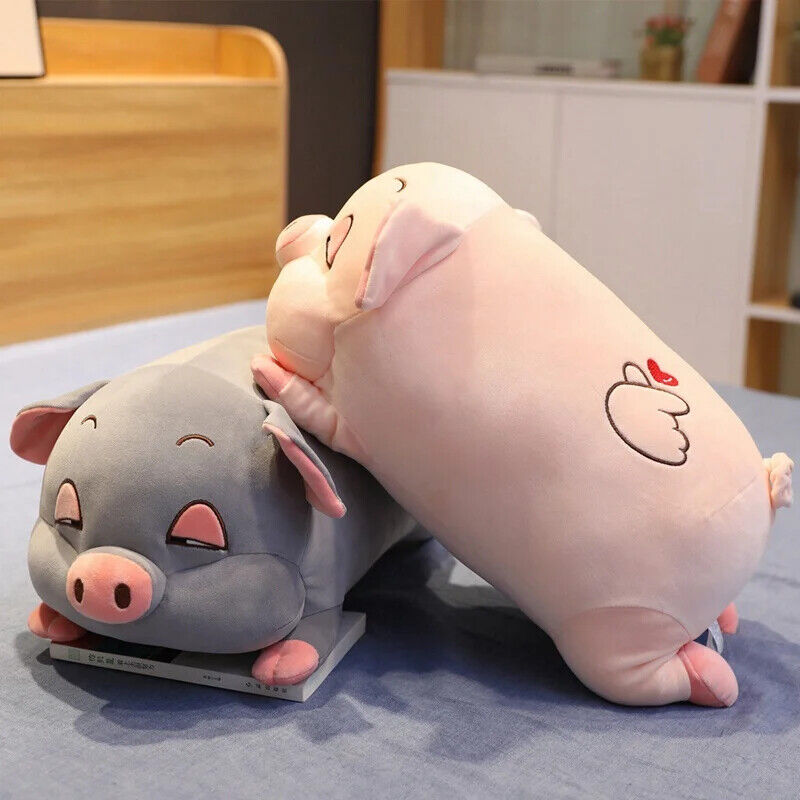 Schwein Maus Hamster Plüschtier Kuscheltier weich 40-70CM Stofftier Geschenk