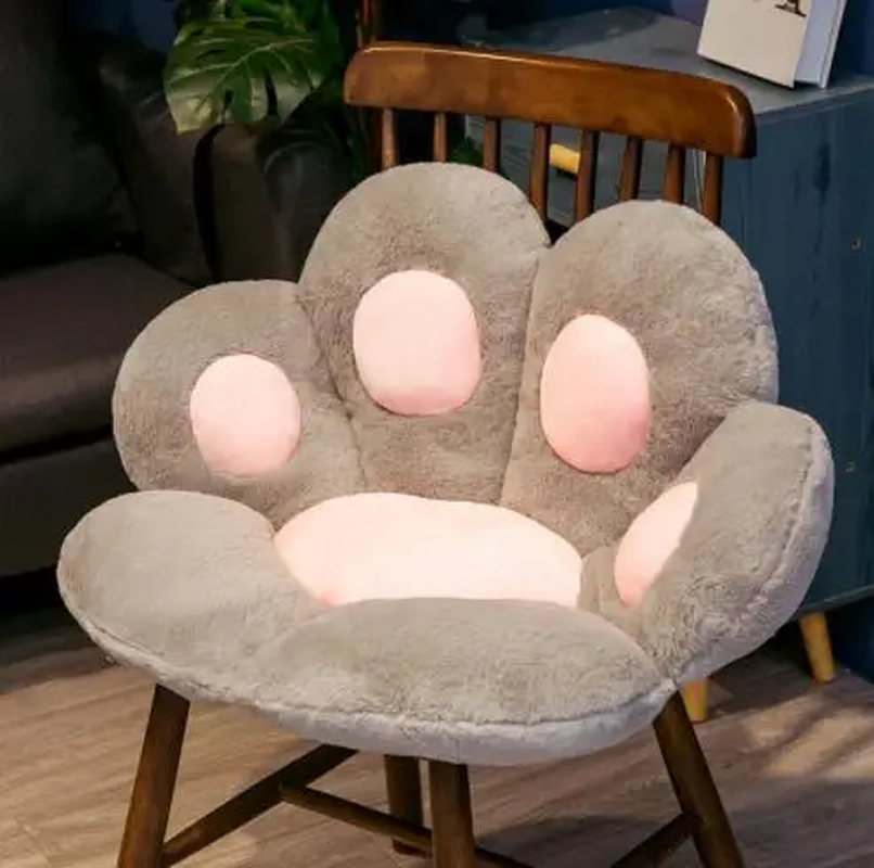 HABO 70cm Katze Hunde Pfote Plüsch Stuhl Kissen Dekoration Kuscheltier Weich