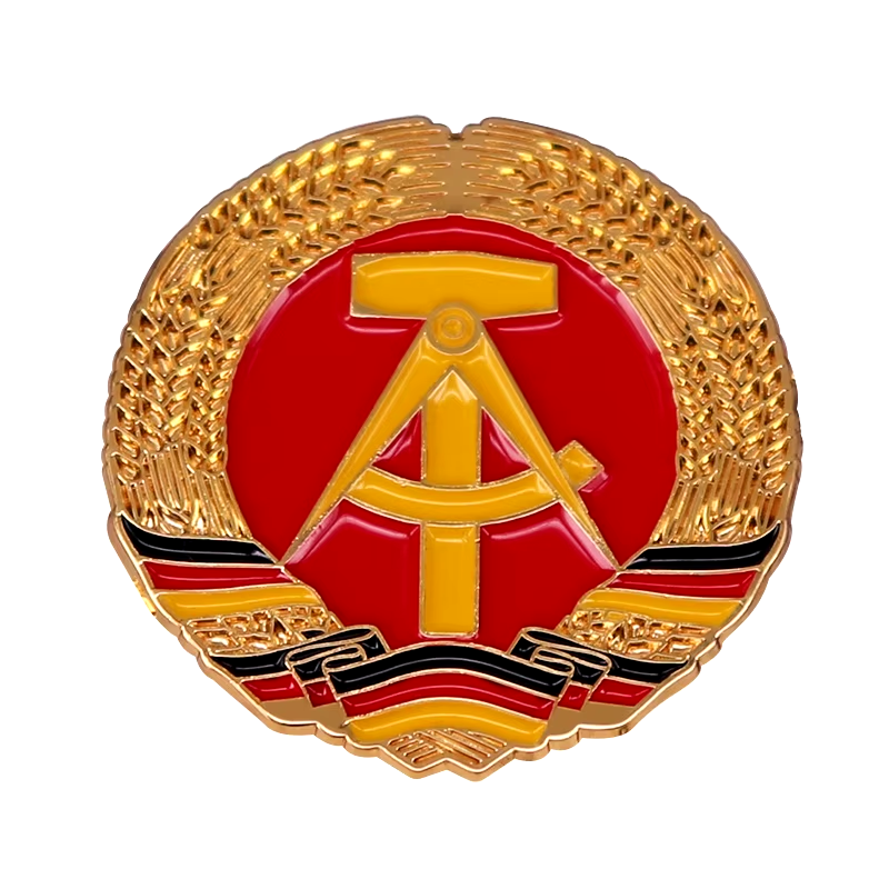 HABO Anstecknadel DDR Emblem Ostdeutschland Logo Deutsche Demokratische Republik