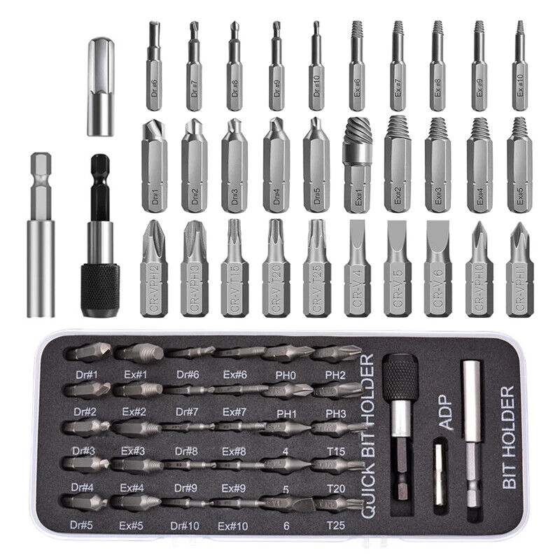 HABO Bits Set Akkuschrauber Schraube Bohrmaschine  Werkzeug Kreuzschlitz Bohrer