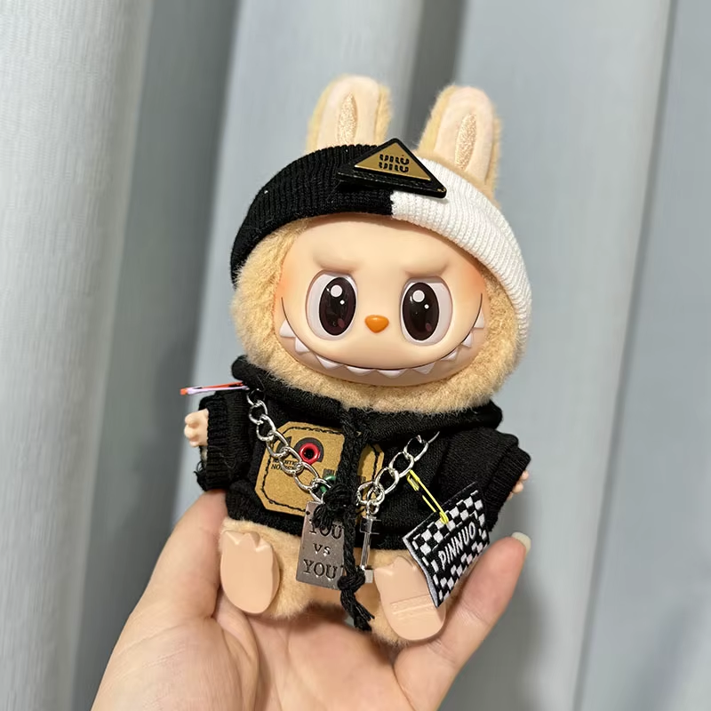 Mini Plüsch Puppe Kleidung Outfit Geschenk für Mädchen 