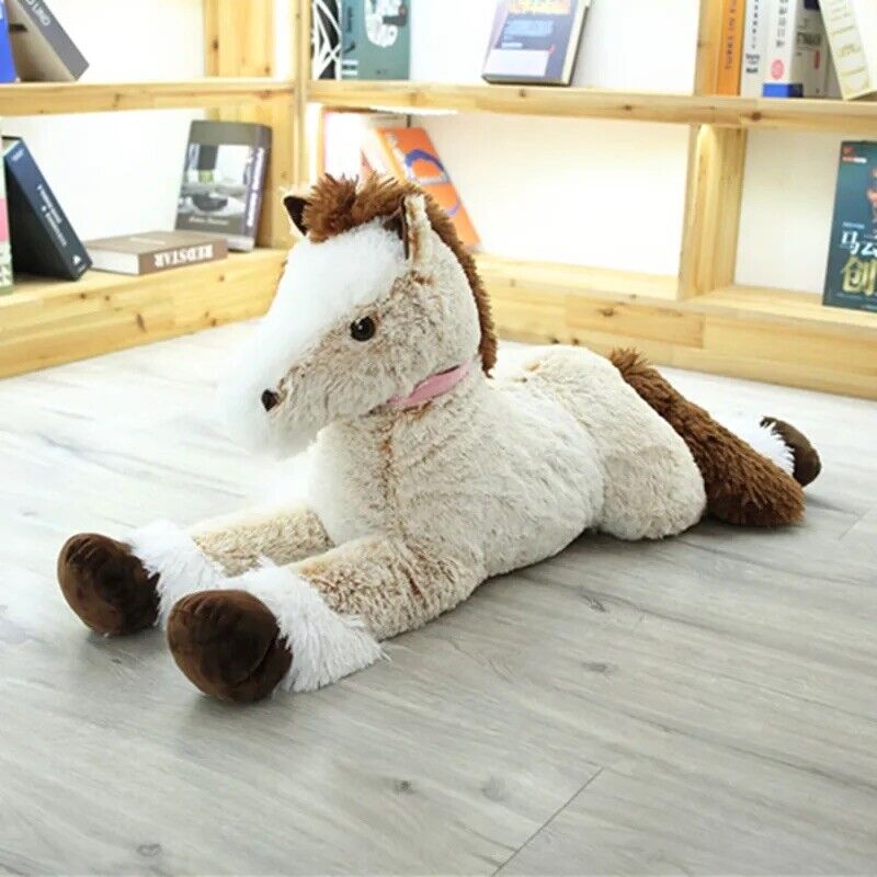 Esel Plüschtier 90cm Pferd Riesig Groß Stofftier Kinder Geschenk Realistisch