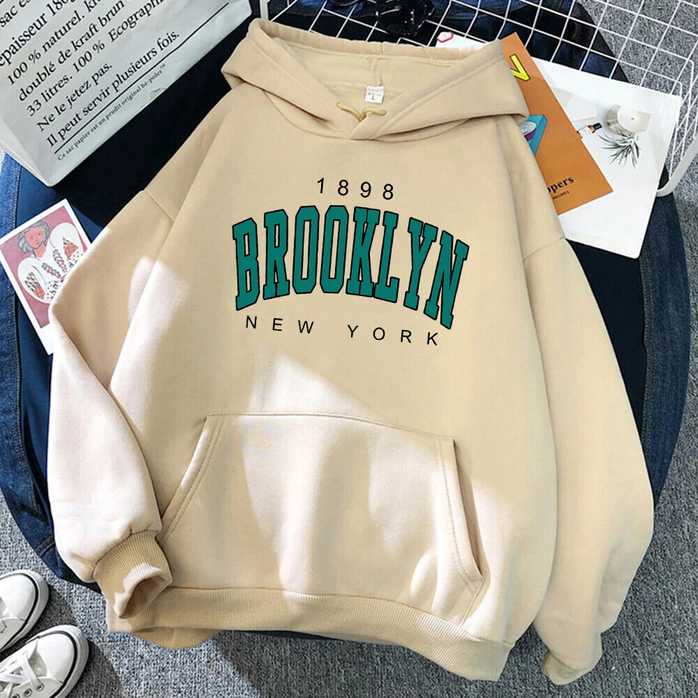 HABO Brooklyn Hoodie Männer Damen Kinder Sweatshirt New York Retro Streetwear 