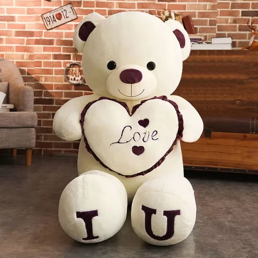 HABO 80/100Cm Großer Plüsch Teddybär Kuscheltier Stofftier Bär süß Weihnachten