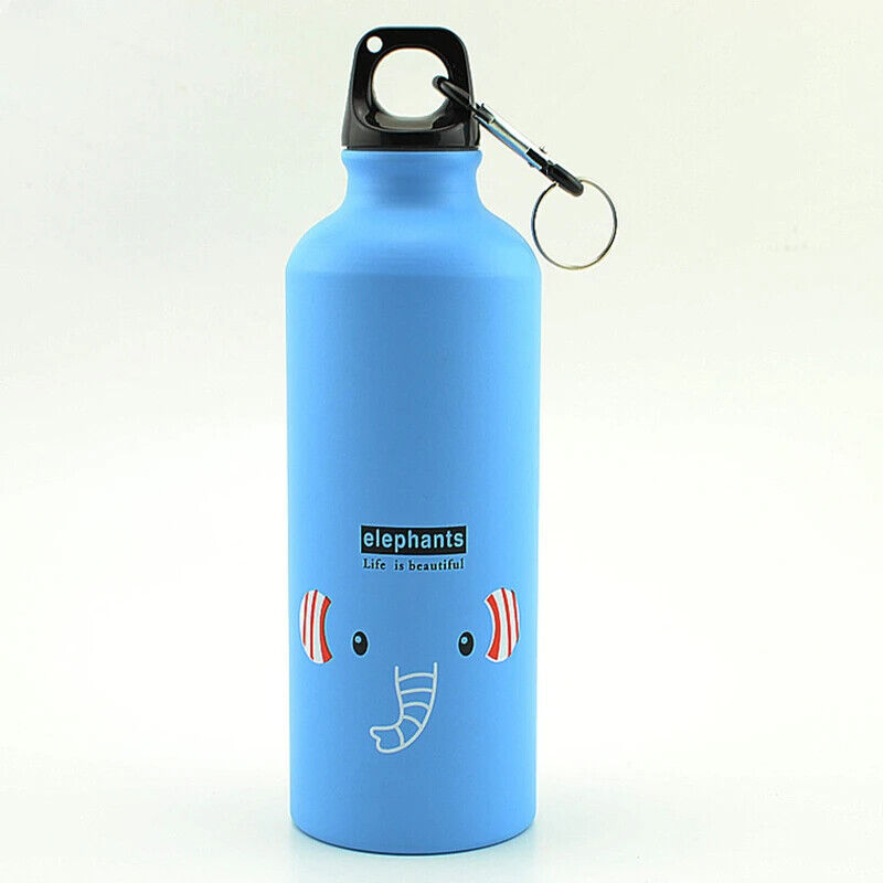 Wasserflasche aus Aluminium mit niedlichem Tier Design für Kinder 500Ml Schule
