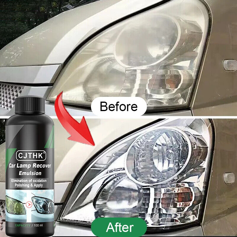 HABO Autoscheinwerfer Restaurierung Polier-Kit – Reparatur & Reinigungs-Paste