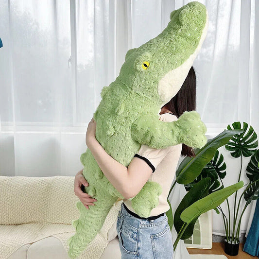 55-115Cm Großer Plüsch Krokodil Weiches Kissen-Spielzeug