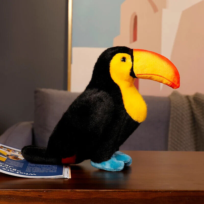 Lebensechte Papagei Plüsch Tier VogelTier Geschenk Für Kinder 