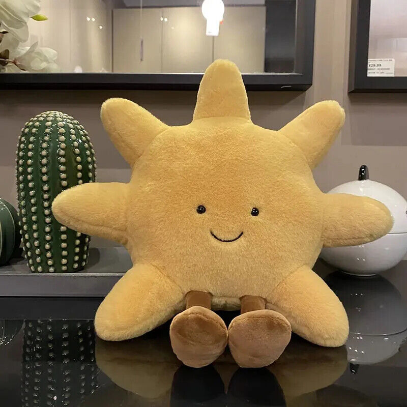 HABO 30Cm Mond Sonne Himmel Plüsch Niedlich Kuscheltier Geschenk Kinder Stofftie