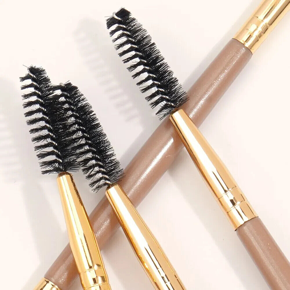HABO 5 Stück Augenbrauen Kamm Bürste Lidschatten Make Up Pinsel Beauty Frauen