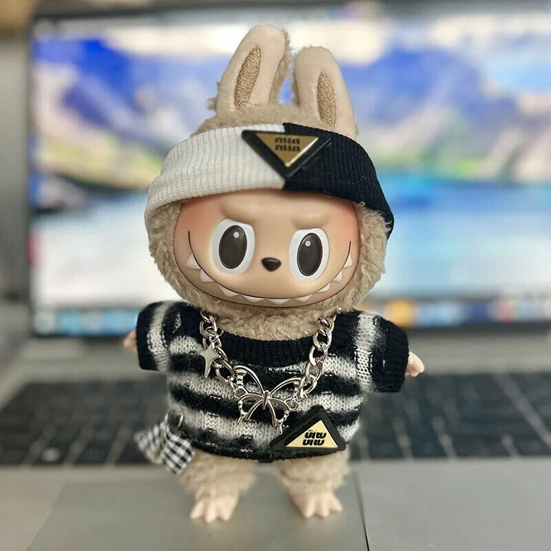 Kawaii Mini Plüsch Puppen Kleidung Outfit