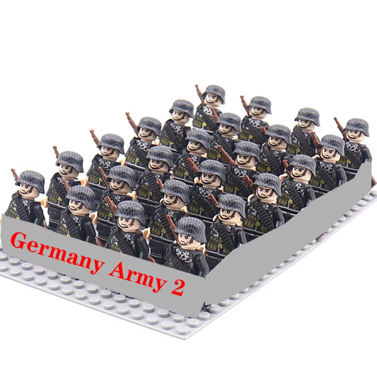 HBO Baustein Soldaten Steckbausteine Figuren Armeepersonal Set Spielzeug