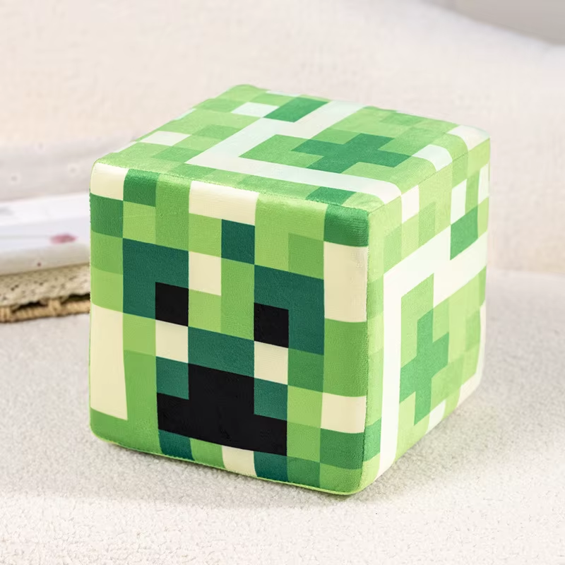 Minekraft Kissen weiche Plüschkissen Mine&Craft Design Geschenk Weiches Kissen